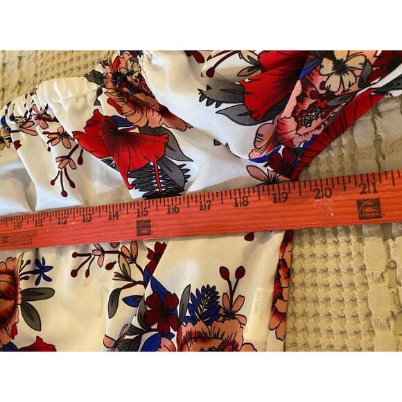 Shein Off the Shoulder Midriff Size XL Blouse Top - Picture 9 of 10